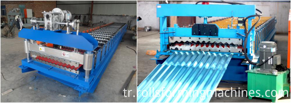 corrugated roof sheet making machine 07 Roofing Sheet Roll Forming Machine 04